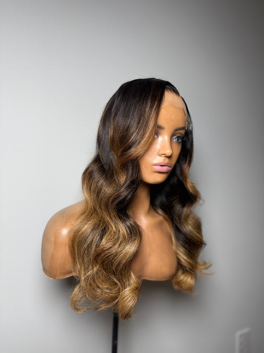 20” 5x5 HD Lace Glueless Closure Unit